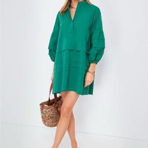 Pomander Place Palm Green Chelsea Dress size small